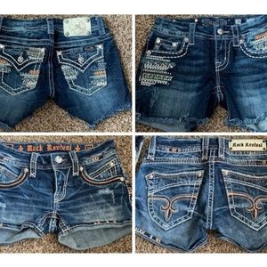 Miss Me Rock Revival Shorts